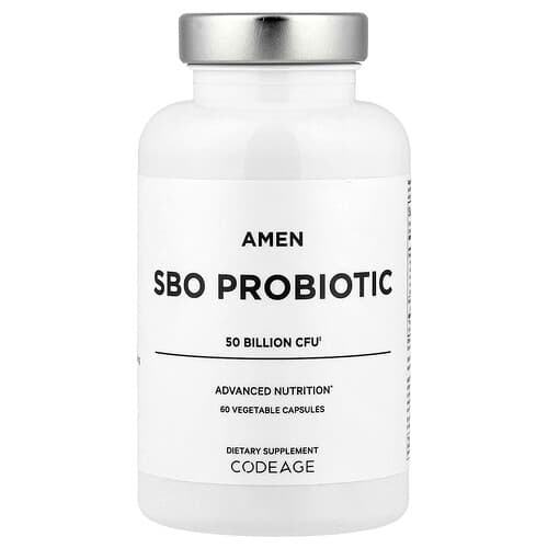 Codeage  Amen  SBO Probiotic  60 Vegetable Capsules