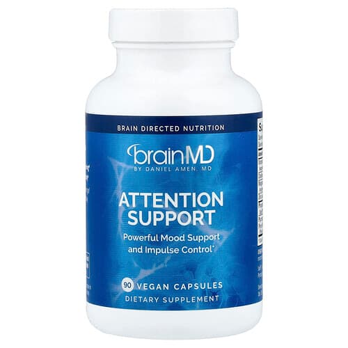 BrainMD  Attention Support  90 Vegan Capsules