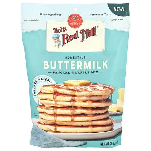 Bob's Red Mill  Homestyle Buttermilk Pancake & Waffle Mix  20 oz (567 g)