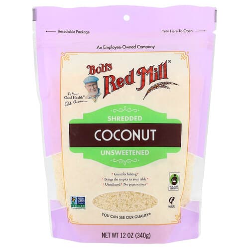 Bob's Red Mill  Shredded Coconut  Unsweetened  12 oz (340 g)