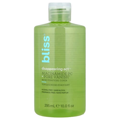 Bliss  Disappearing Act Purifying Toner with Niacinamide  10 fl oz (295 ml)