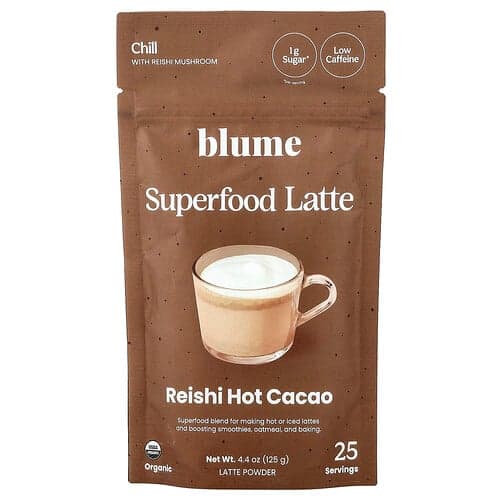 Blume  Superfood Latte  Reishi Hot Cacao  4.4 oz (125 g)