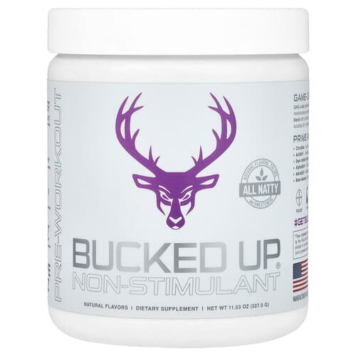 Bucked Up  Pre-Workout  Non-Stimulant  Grape Gainz  11.53 oz (327 g)