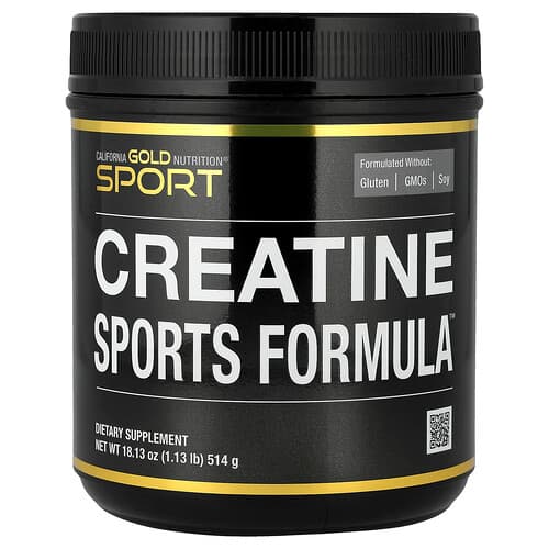 California Gold Nutrition  Sport  Creatine Sports Formula™  with Amino Acid Blend  Beta-Alanine  Beet Juice & Coconut  1.13 lb (514 g)
