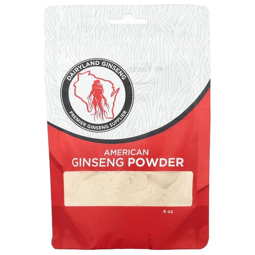 Dairyland Ginseng  American Ginseng Powder  4 oz
