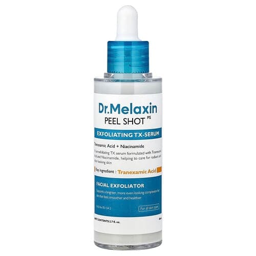 Dr.Melaxin  Peel Shot  Exfoliating TX-Serum  For All Skin Types  2.7 fl oz (80 ml)
