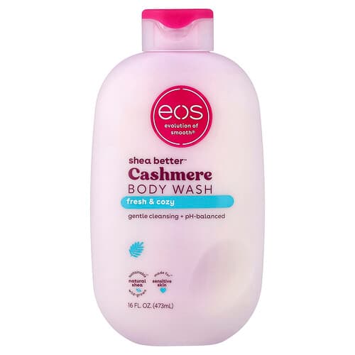 EOS  Shea Better™  Cashmere Body Wash  Fresh & Cozy  16 fl oz (473 ml)