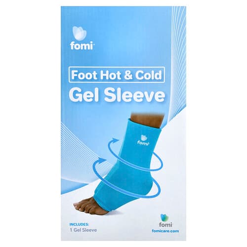 FOMI  Foot Hot & Cold Gel Sleeve  1 Sleeve