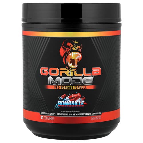 Gorilla Mind  Mode®  Pre-Workout Formula  Bombsicle  1.75 lb (792 g)