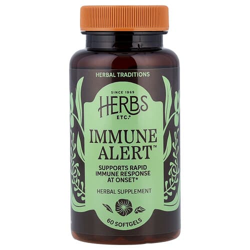 Herbs Etc.  Immune Alert™  60 Softgels