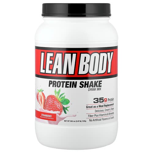 Labrada Nutrition  Lean Body®  Protein Shake Drink Mix  Strawberry  2.47 lb (1 120 g)