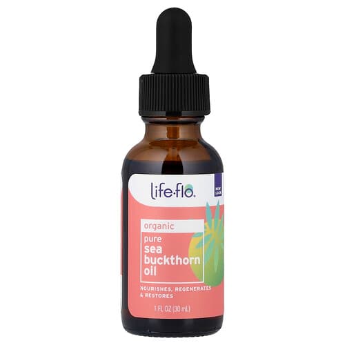 Life-flo  Organic Pure Sea Buckthorn Oil  1 fl oz (30 ml)