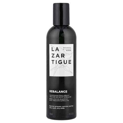Lazartigue  Rebalance Shampoo  Rice Vinegar & Spirulina  8.5 fl oz (250 ml)