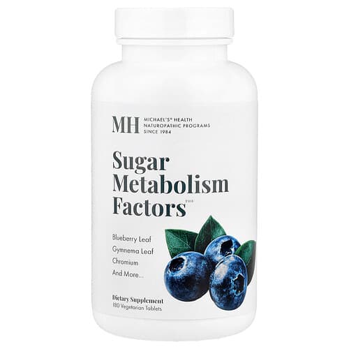 Michael's Health  Sugar Metabolism Factors™  180 Vegetarian Tablets