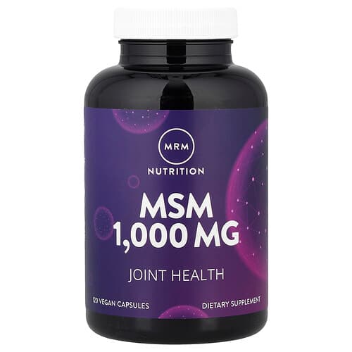 MRM Nutrition  MSM  1 000 mg  120 Vegan Capsules