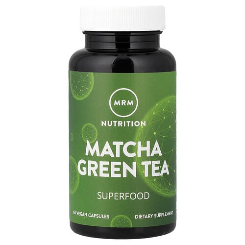 MRM Nutrition  Matcha Green Tea  60 Vegan Capsules (500 mg per Capsule)