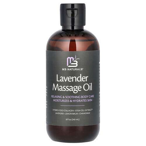 M3  Lavender Massage Oil  8 fl oz (240 ml)