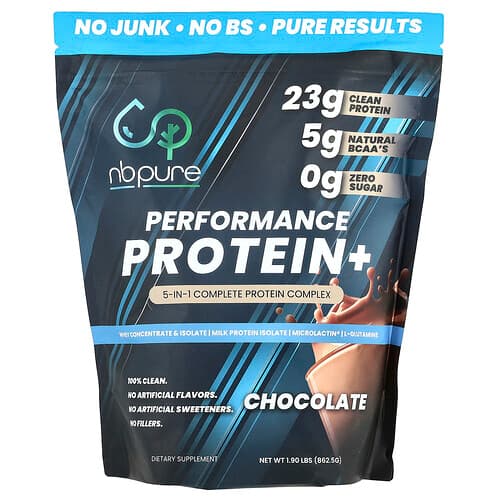 NB Pure  Performance Protein+  Chocolate  1.9 lbs (862.5 g)