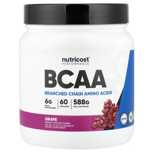 Nutricost  Performance  BCAA  Grape  1.3 lb (588 g)