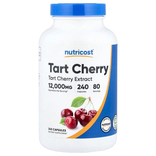 Nutricost  Tart Cherry  240 Capsules (400 mg per Capsule)