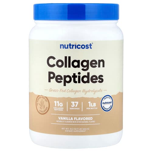 Nutricost  Collagen Peptides  Vanilla  16.2 oz (454 g)