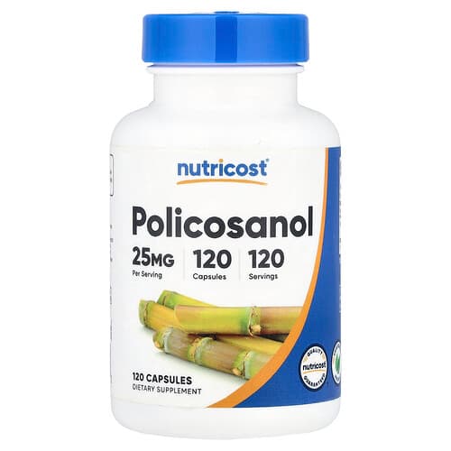 Nutricost  Policosanol  25 mg  120 Capsules