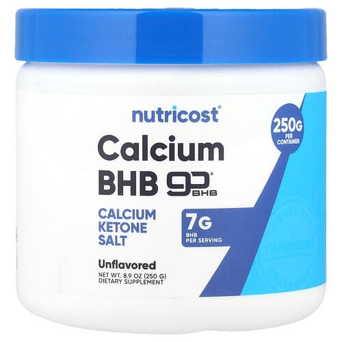 Nutricost  Calcium BHB  goBHB®  Unflavored  8.9 oz (250 g)