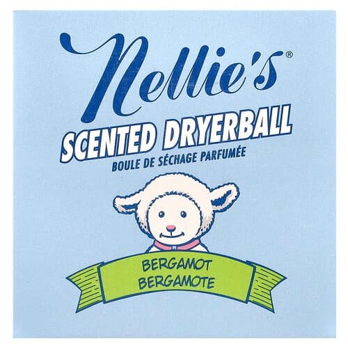 Nellie's  Scented Dryerball  Bergamot  1 Dryerball