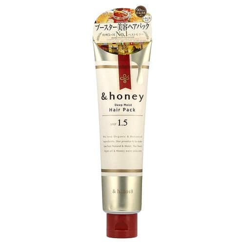 &honey  Deep Moist Hair Pack  Etoile Honey  4.5 oz (130 g)