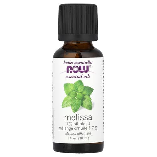 NOW Foods  Essential Oils  Melissa   1 fl oz (30 ml)
