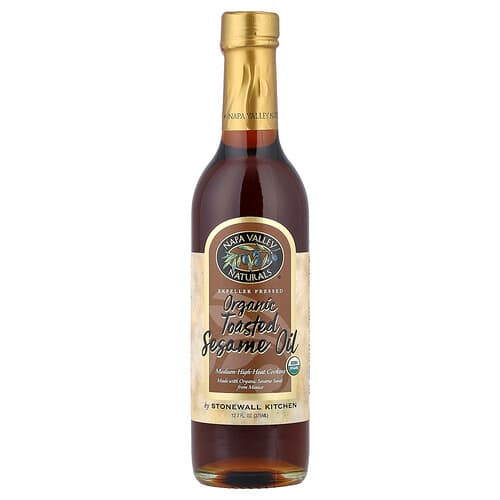 Napa Valley Naturals  Organic Toasted Sesame Oil  12.7 fl oz (375 ml)