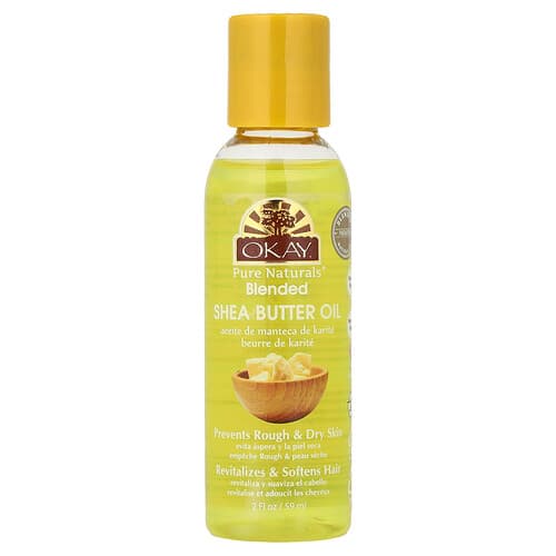 Okay Pure Naturals  Blended Shea Butter Oil  2 fl oz (59 ml)