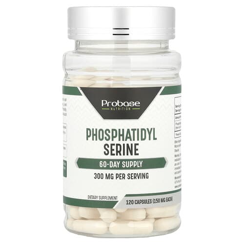 Probase Nutrition  Phosphatidyl Serine  120 Capsules (150 mg per Capsule)