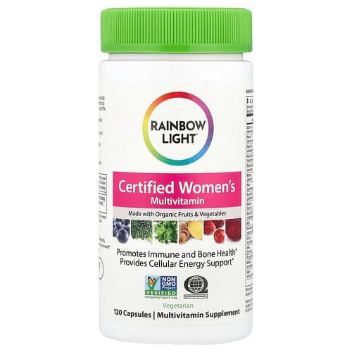 Rainbow Light  Certified Women's Multivitamin  120 Capsules