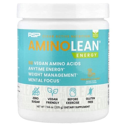 RSP Nutrition  AminoLean®  Energy  Pineapple Coconut  7.94 oz (225 g)