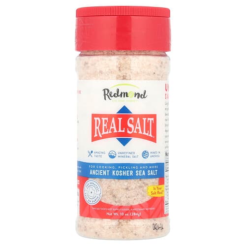 Redmond  Real Salt®  Ancient Kosher Sea Salt  10 oz (284 g)