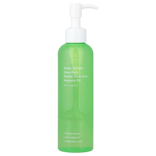 Sungboon Editor  Green Tomato Deep Pore Double Cleansing Ampoule Oil  6.76 fl oz (200 ml)