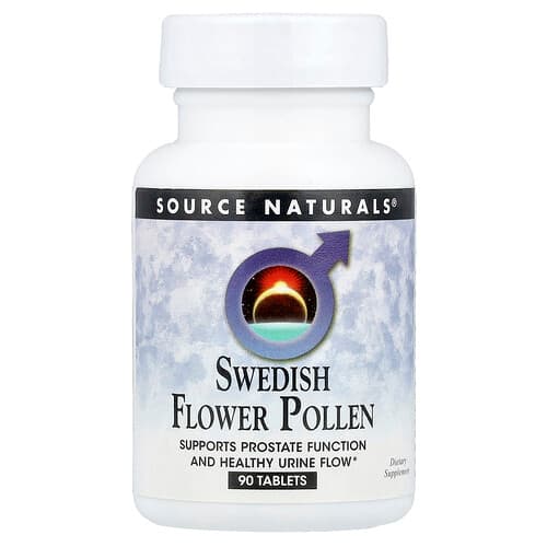 Source Naturals  Swedish Flower Pollen  90 Tablets