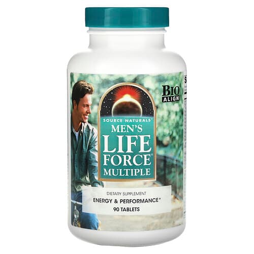 Source Naturals  Men's Life Force Multiple  90 Tablets