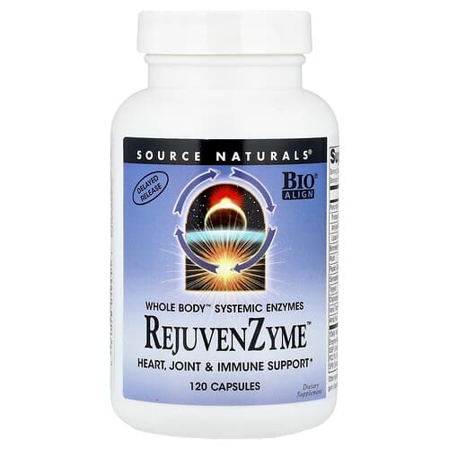 Source Naturals  RejuvenZyme™  120 Capsules