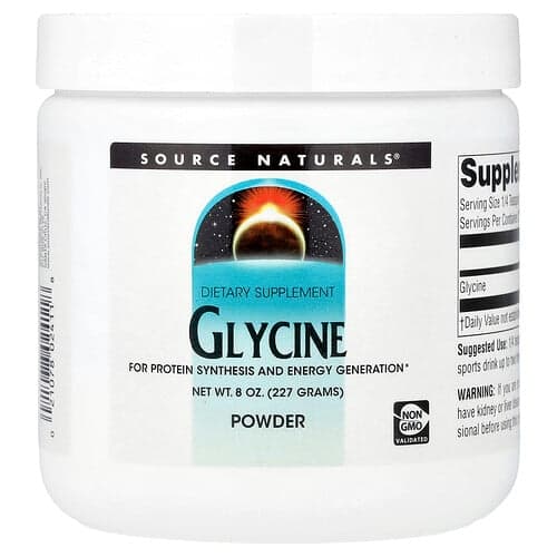 Source Naturals  Glycine Powder  8 oz (227 g)