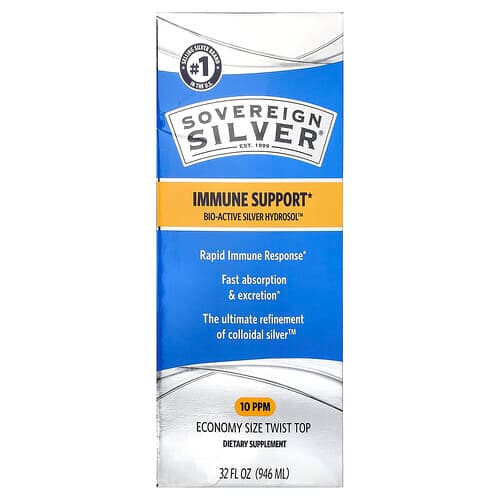 Sovereign Silver  Bio-Active Silver Hydrosol™  32 fl oz (946 ml)