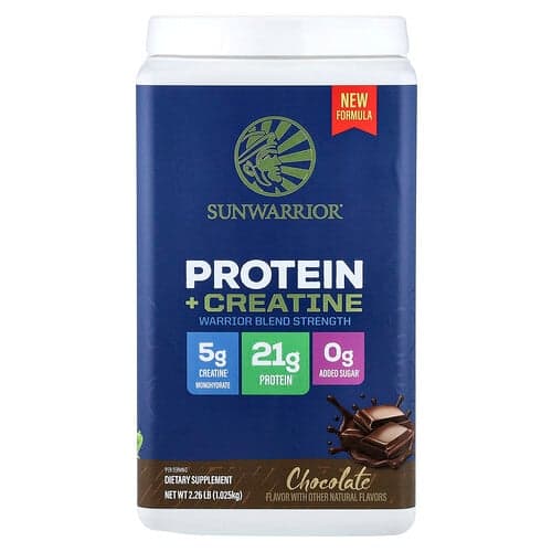 Sunwarrior  Protein + Creatine  Chocolate  2.26 lb (1.025 kg)