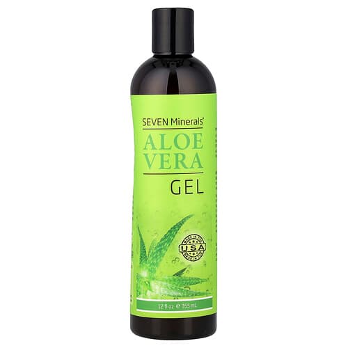 Seven Minerals  Aloe Vera Gel  12 fl oz (355 ml)