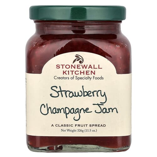 Stonewall Kitchen  Strawberry Champagne Jam  11.5 oz (326 g)