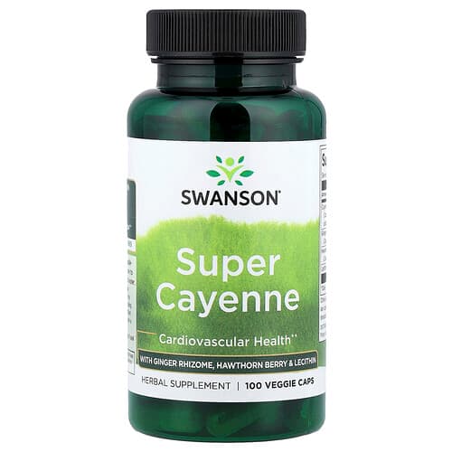 Swanson Vitamins  Super Cayenne  100 Veggie Caps