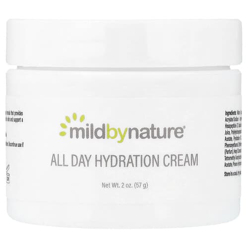 Mild By Nature  All Day Hydration Cream  2 oz (57 g)