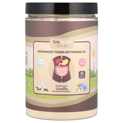 TruHeight  Advanced Toddler Formula+  For Ages 1-3  Vanilla  0.57 lbs (260 g)