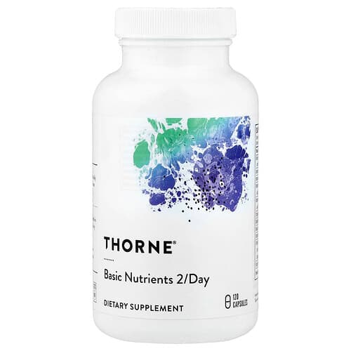 Thorne  Basic Nutrients 2/Day  120 Capsules