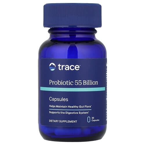 Trace  Probiotic  55 Billion  30 Capsules